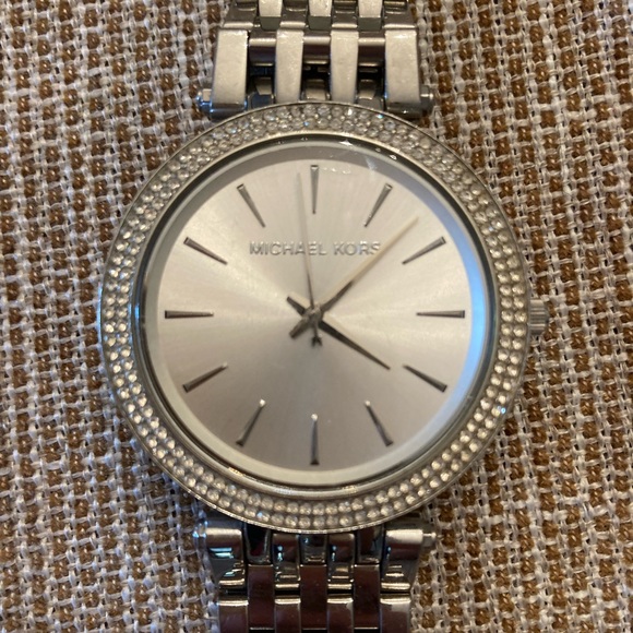 Michael Kors Darci 3 Hand Watch with Glitz Accents, 39MM - Picture 2 of 4
